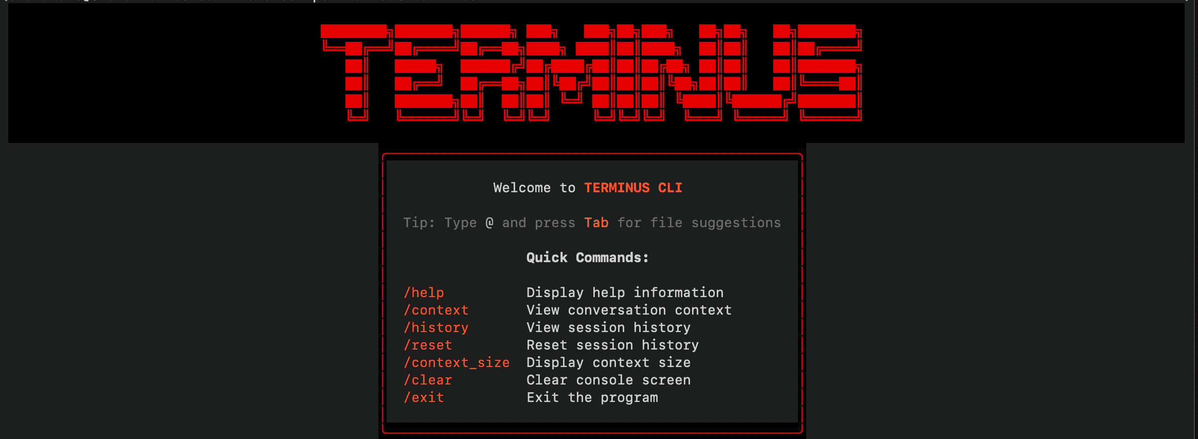 Terminus CLI project cover
